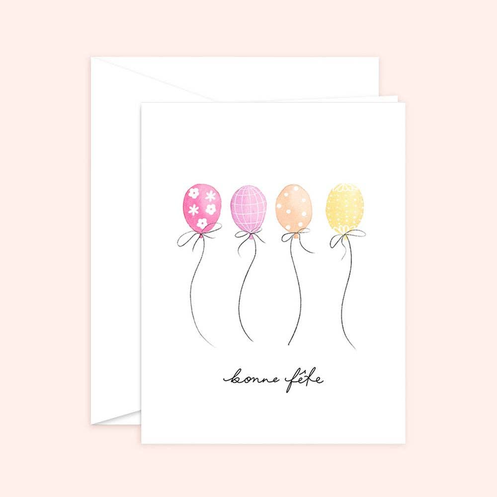 Bonne Fete Birthday Card