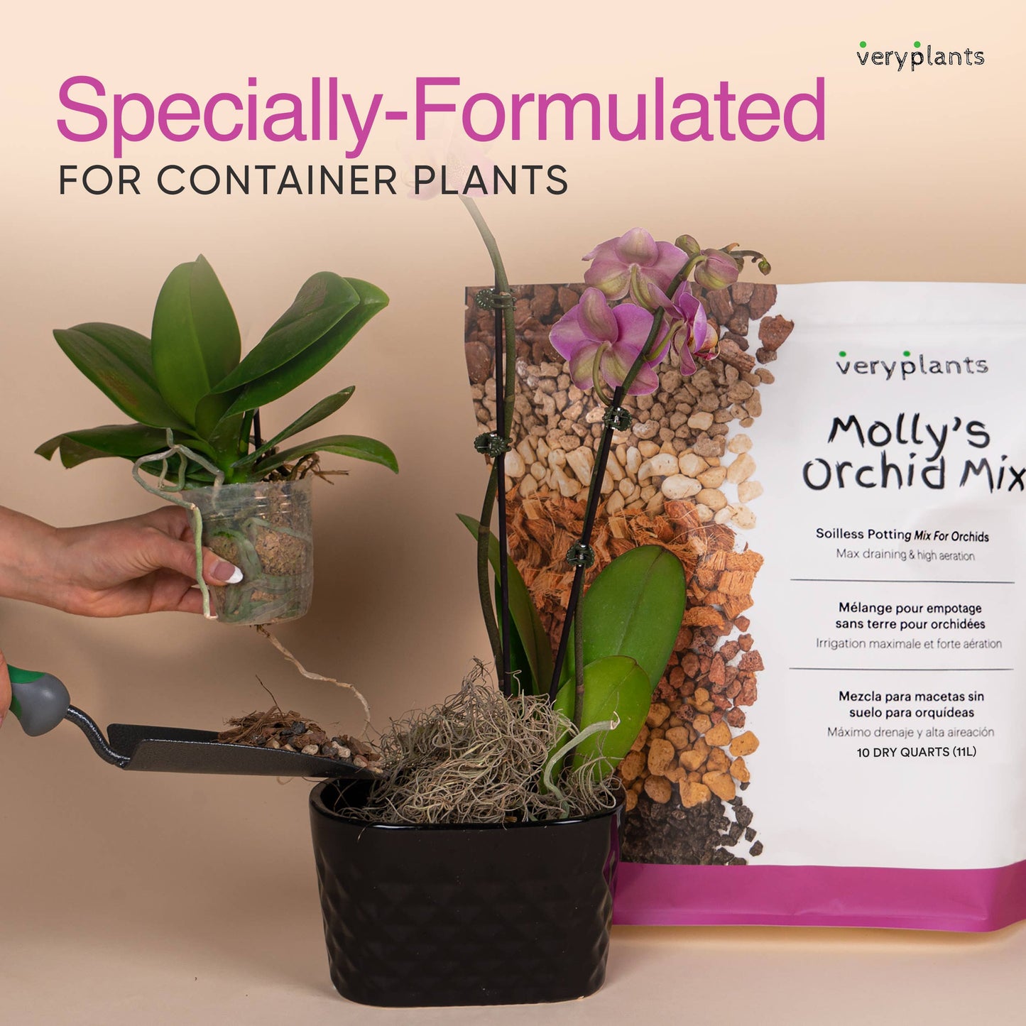 Molly's Orchid Mix - Premium Soilless Potting Mix