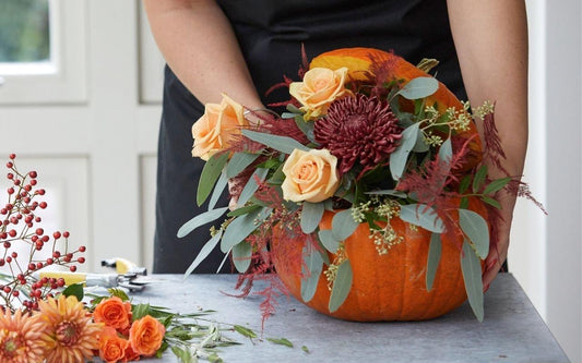 Pumpkin Flower Arrangement Workshop - Oct 4