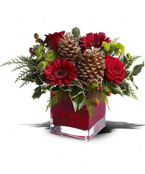 Festive Square Flower Workshop - Nov 24